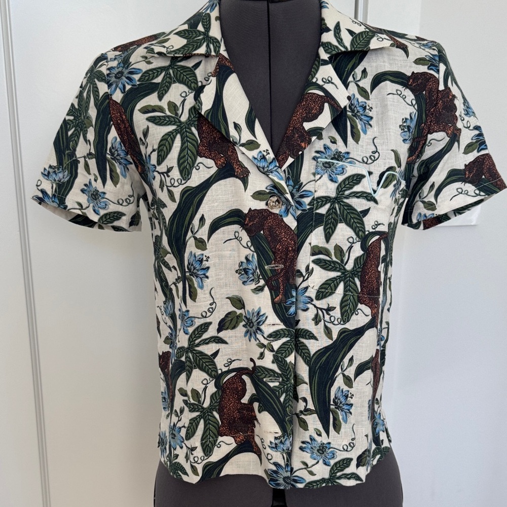 Tombolo Linen Button Down Shirt